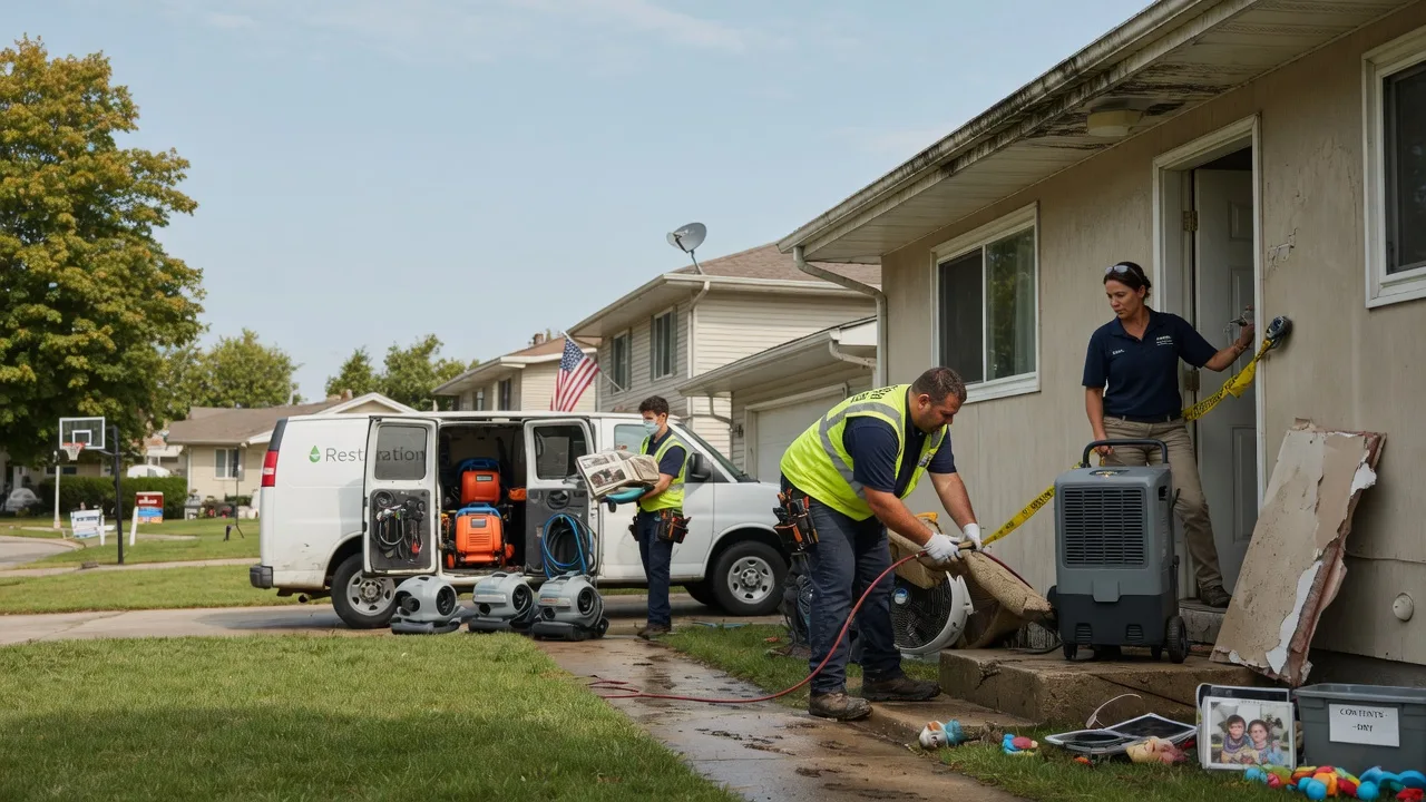 Water Damage Restoration in Drums, PA near me